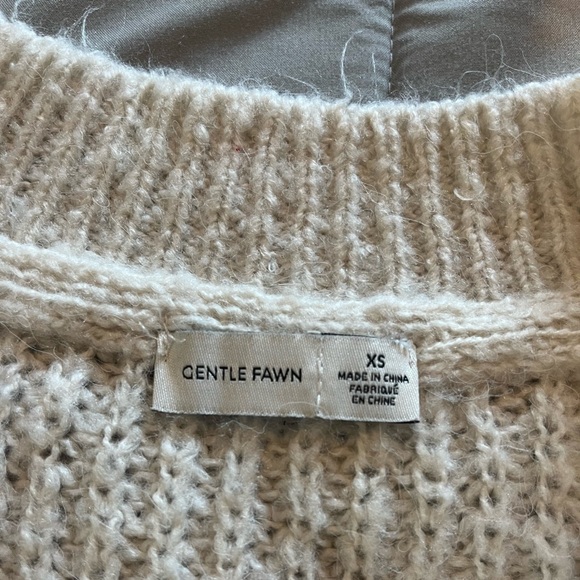 Gentle Fawn Cream Sweater - Picture 2 of 2